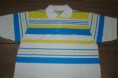 Camisa Lacoste Polo Lisa Azul/Amarela